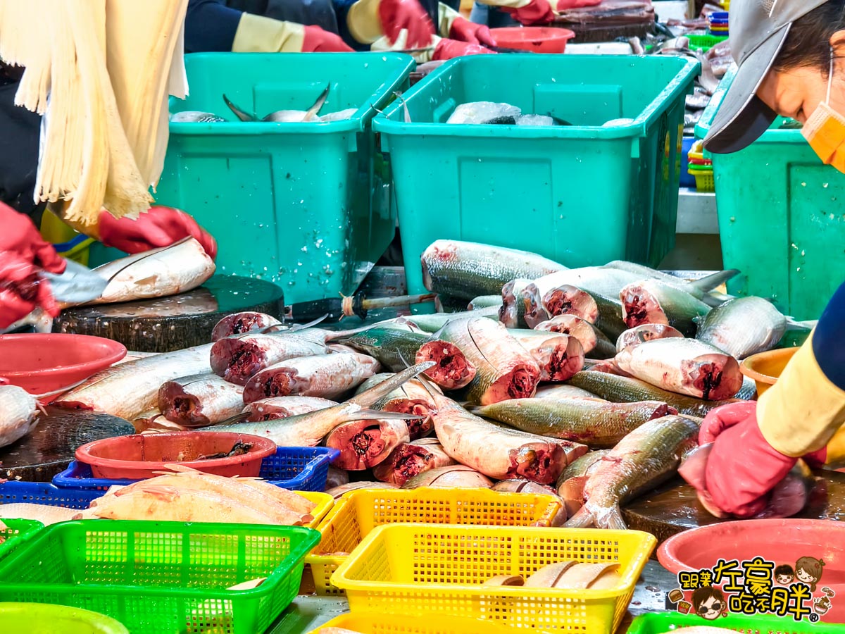 林記豬腳,武廟市場,武廟美食,生魚片,苓雅美食,高雄小吃,高雄市場,高雄武廟,高雄美食