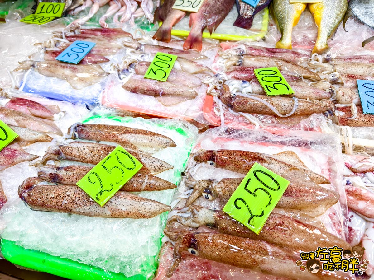 屏東景點,東港景點,東港美食,海鮮,海鮮批發,生魚片,華僑市場停車,華僑市場營業時間,華泰生魚片,飲料