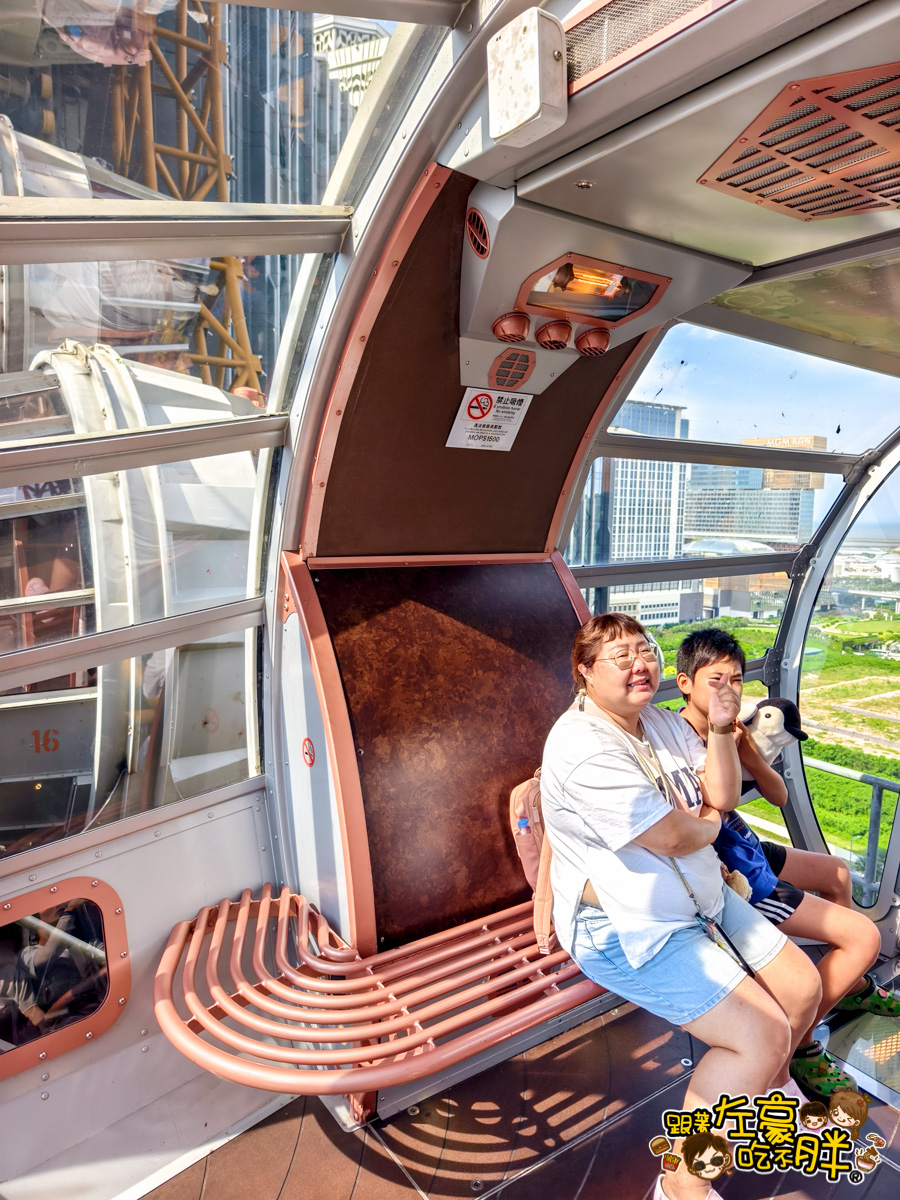 影匯之星,摩天輪,新濠影匯,澳門住宿,澳門景點,澳門自由行,澳門飯店