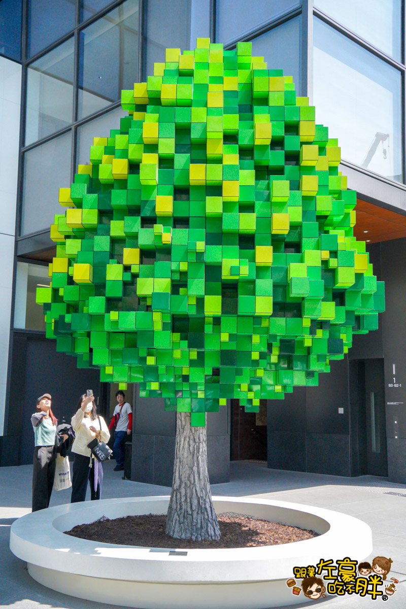 ONE BUILDING,Pixel Tree,ワンビル,ワンビル住址,像素樹,天神地下街,天神地下街位置,麥塊樹