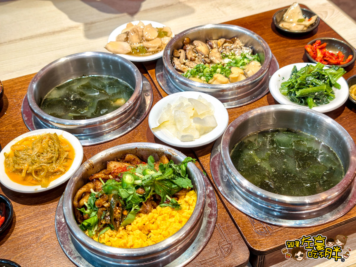 三色三味,海帶湯,豆腐煲,韓國美食,韓國菜,韓定食,韓式泡菜,首爾美食,高雄美食
