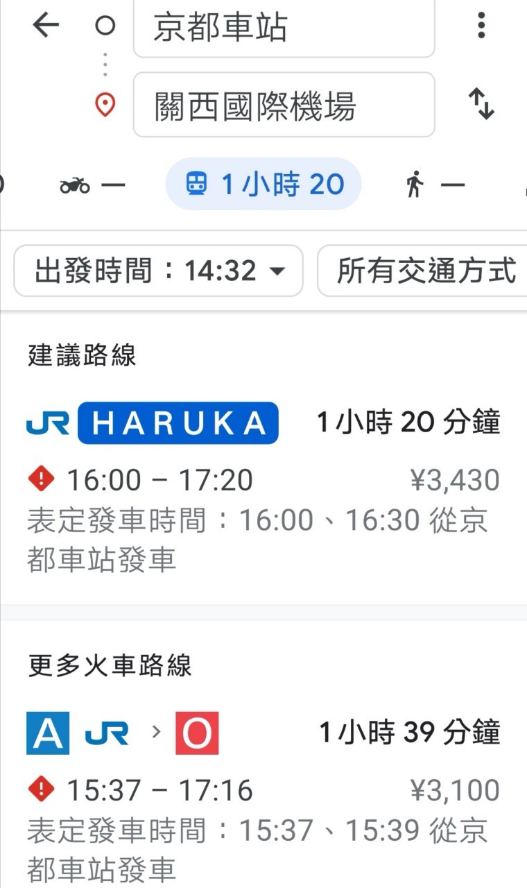 HARUKA,Haruka優惠,HARUKA搭乘教學,HARUKA票價,HARUKA訂票,關西機場HARUKA,關西機場交通,關西機場到京都,關西機場到京都交通,關西機場到京都最快列車,關西機場到大阪,關西機場到奈良,關西機場到難波