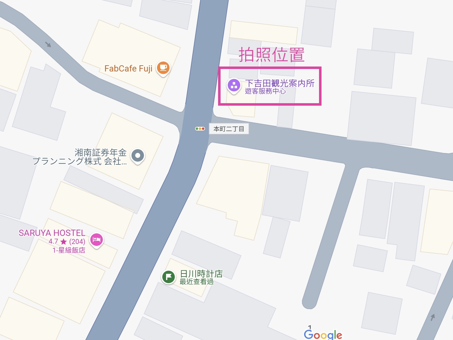 吉田景點,吉田本町通商店街,富士吉田,富士吉田景點,富士山景點,富士山老街,富士景點,山梨,日川時計店