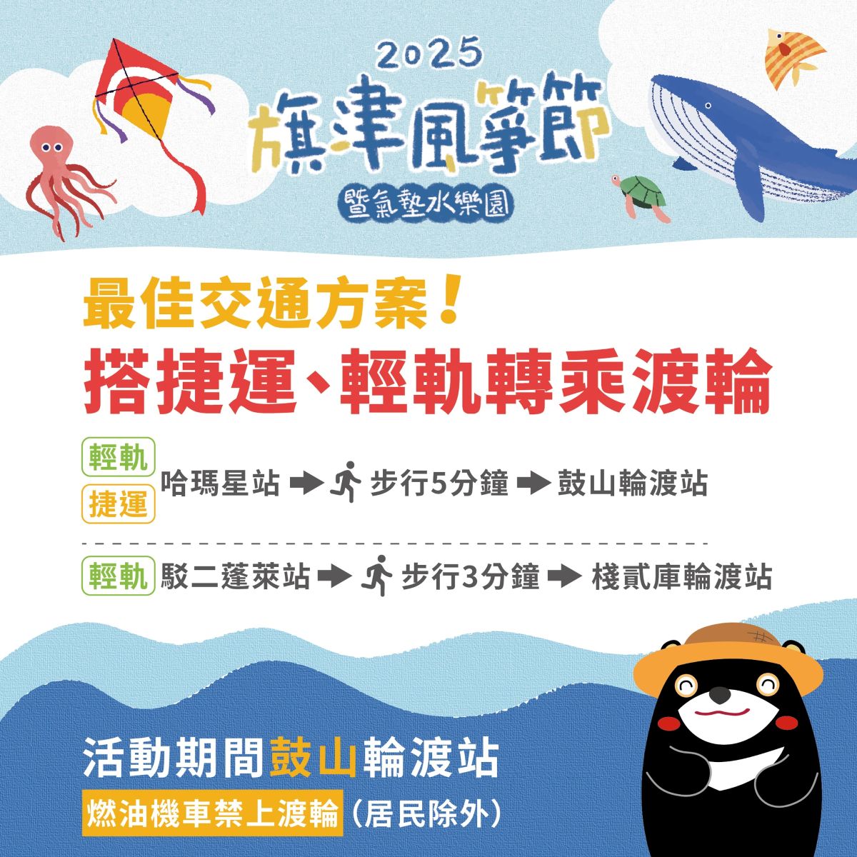 2025旗津風箏節,夜間風箏,旗津交通管制,旗津景點一日遊,旗津水樂園,旗津海水浴場,旗津燈塔,旗津玩水