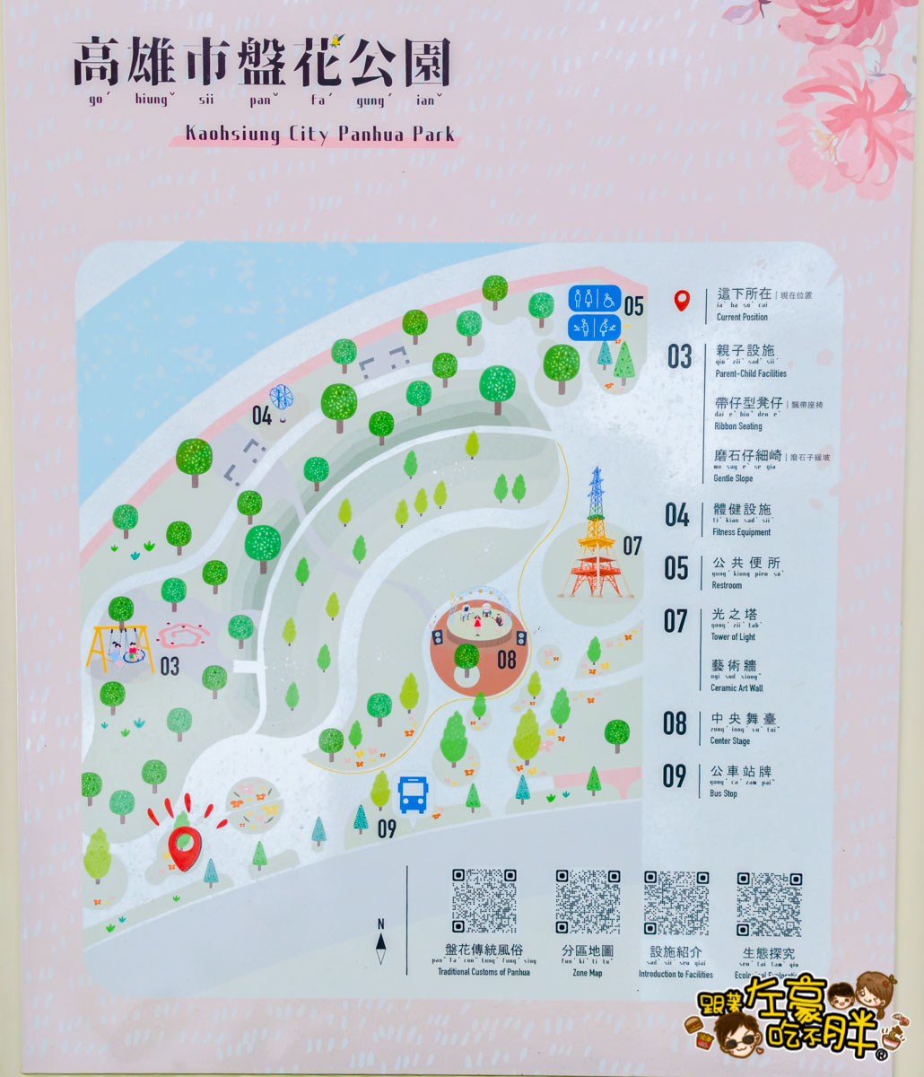 免費景點,免門票㬌點,客家文化園區,愛河,盤花公園,親子公園,高雄景點