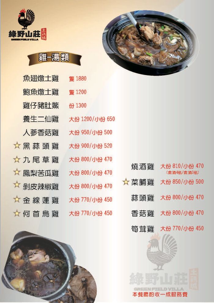 中菜,合菜,圍爐,景觀餐廳,綠野山莊,綠野山莊菜單,聚餐推薦,過年餐廳,除夕餐廳,高雄美食