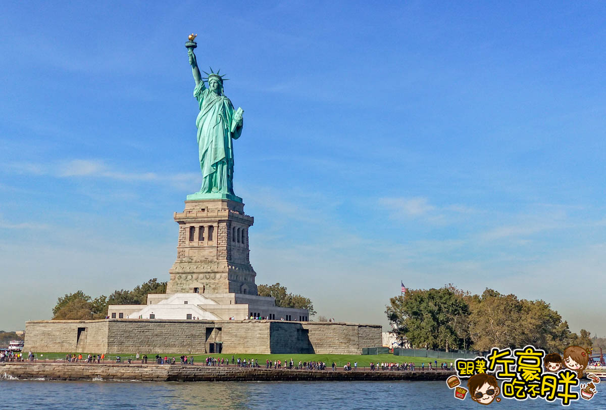 美國紐約遊船觀賞自由女神像4