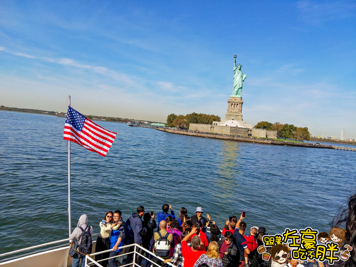 美國紐約遊船觀賞自由女神像3