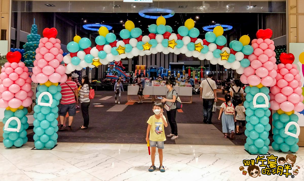 新光三越高雄左營店-環遊世界村創意氣球展-20
