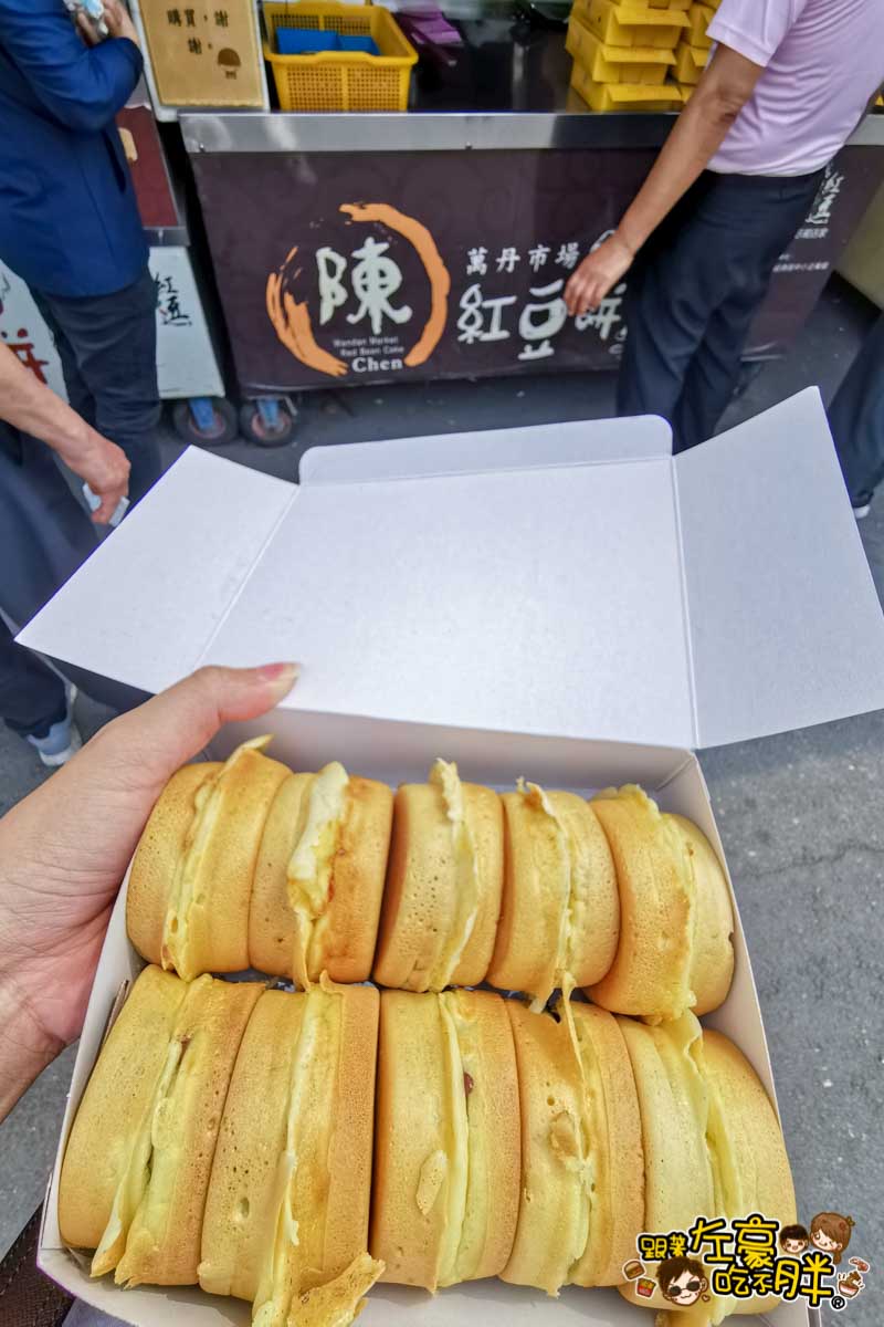 萬丹市場紅豆餅 陳家紅豆餅-3